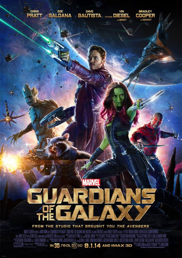 Guardians of the Galaxy 2014 Movie Poster