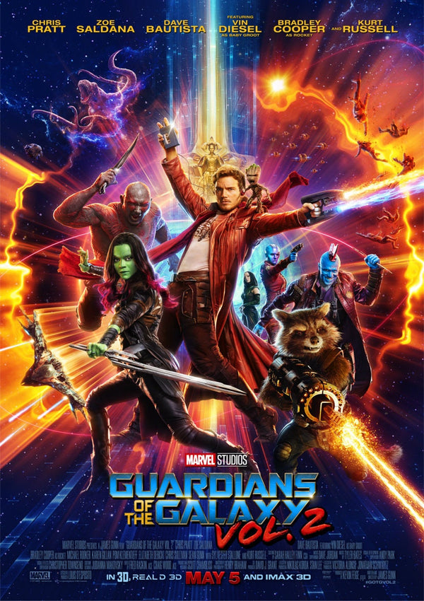 Guardians of the Galaxy Vol 2 2017 Movie Poster