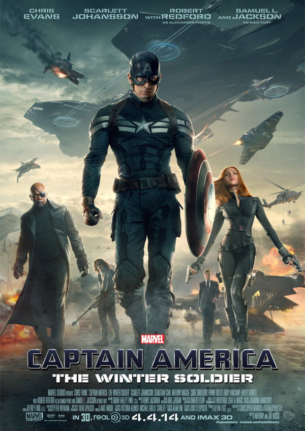 Captain America The Winter Soldier 2014 Movie Poster