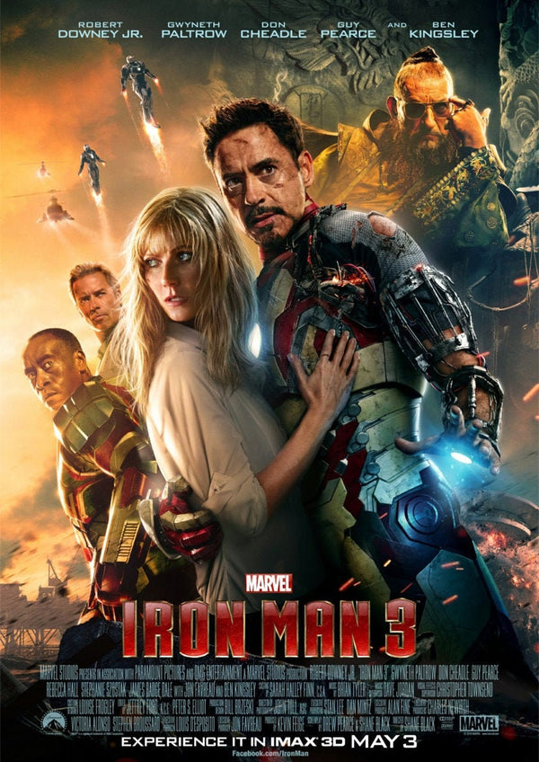 Iron Man 3 2013 Movie Poster