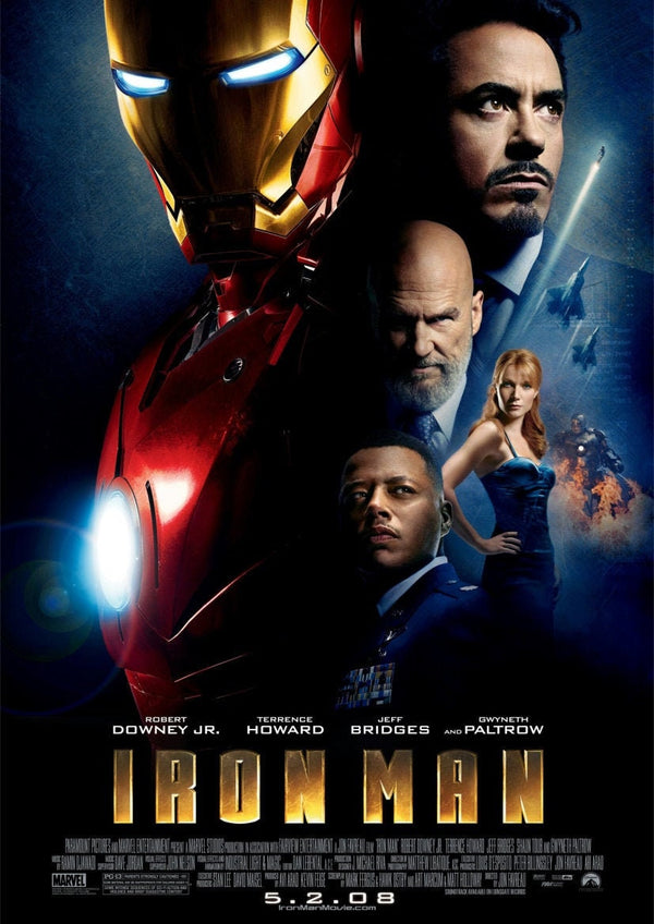 Iron Man 2008 Movie Poster