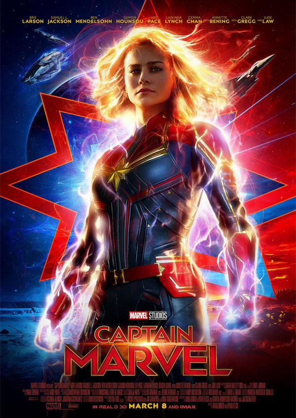 Captain Marvel 2019 Movie Poster