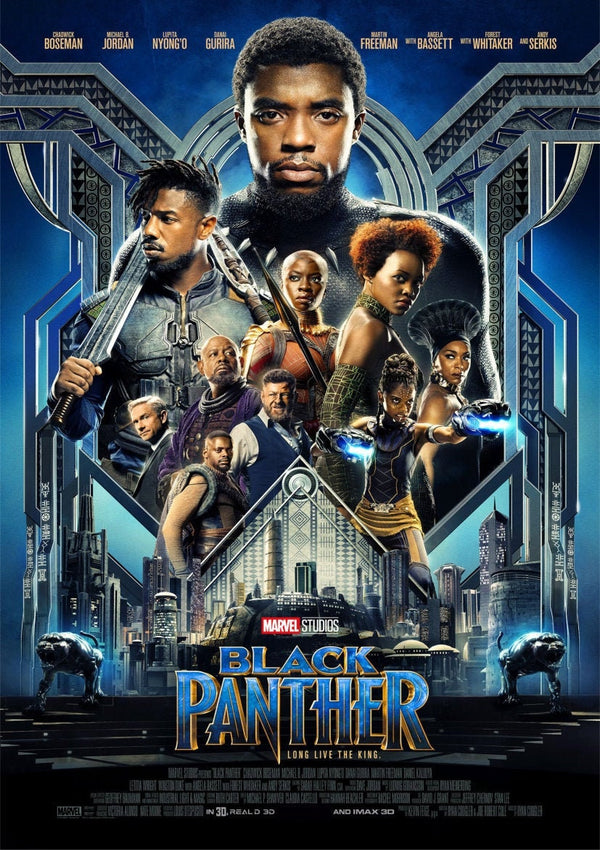 Marvel Black Panther 2018 Movie Poster