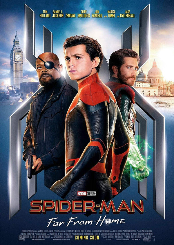 Spiderman Far From Home 2019 Movie Poster