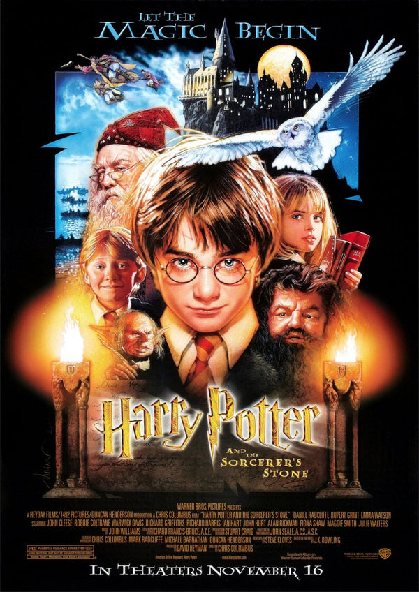 Harry Potter And The Sorcerer's Stone Movie Poster