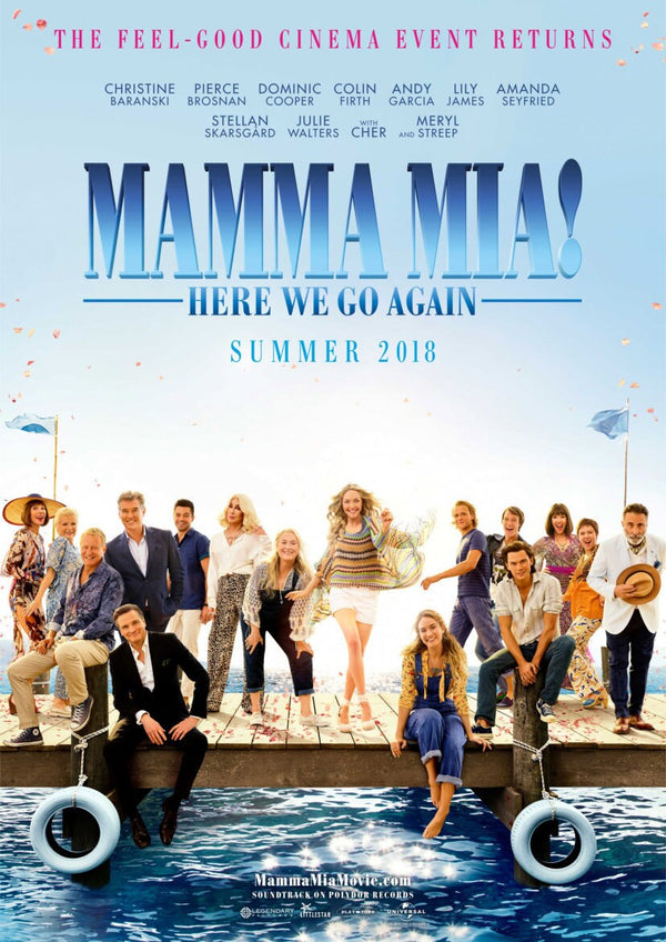 Mamma Mia Here We Go Again Movie Poster