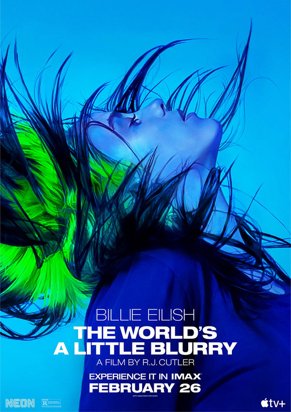 Billie Eilish The Worlds A Little Blurry 2021 Poster