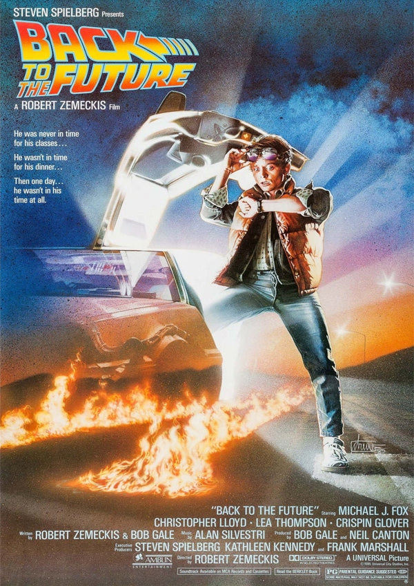 Back To The Future Movie Poster