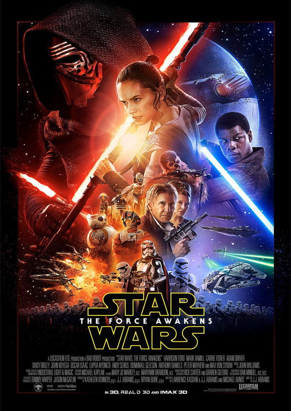 Star Wars Episode VII The Force Awakens Poster