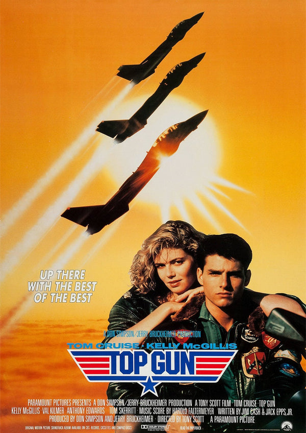 Top Gun 1986 Movie Poster