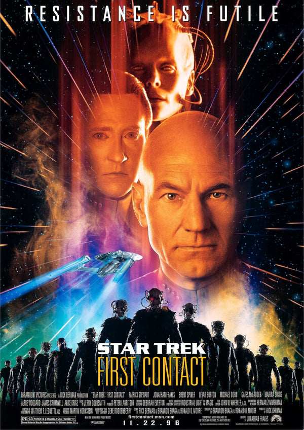 Star Trek First Contact 1996 Movie Poster