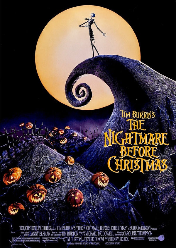 The Nightmare Before Christmas 1993 Movie Poster