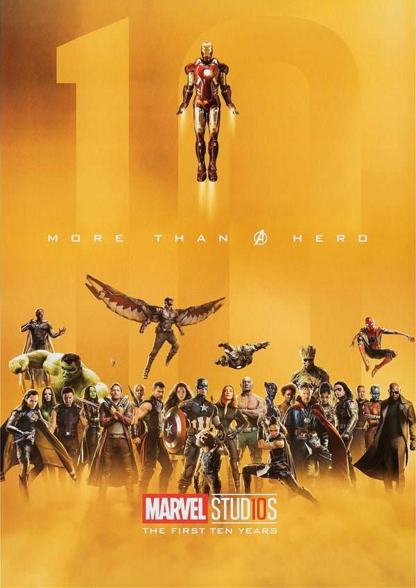 Marvel Studios The First Ten Years Poster