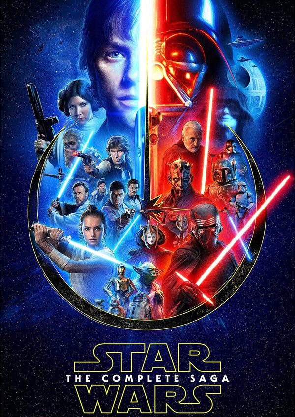 Star Wars The Complete Saga 2020 Poster