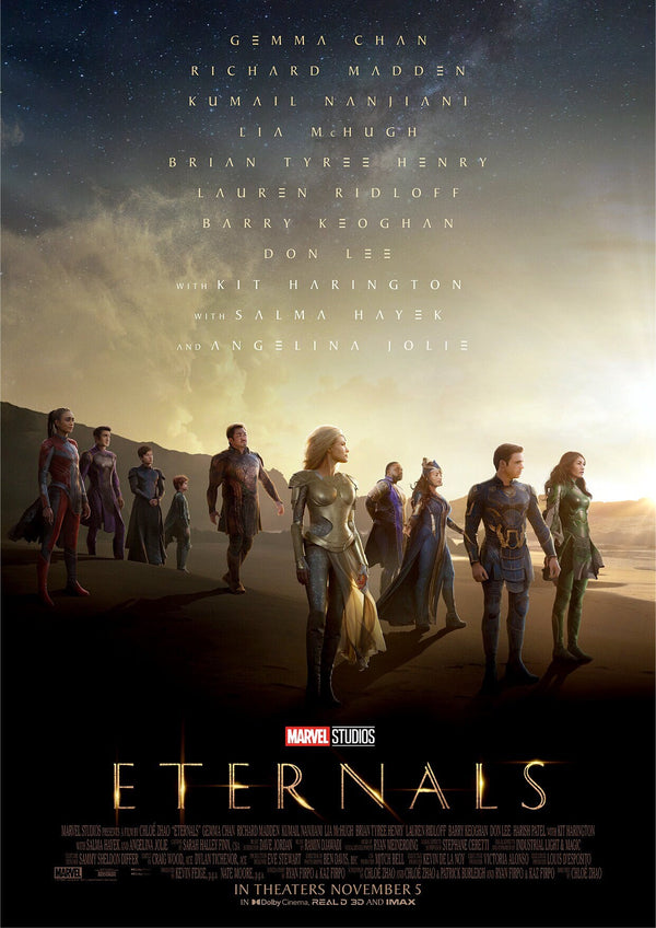 Marvel Eternals 2021 Movie Poster