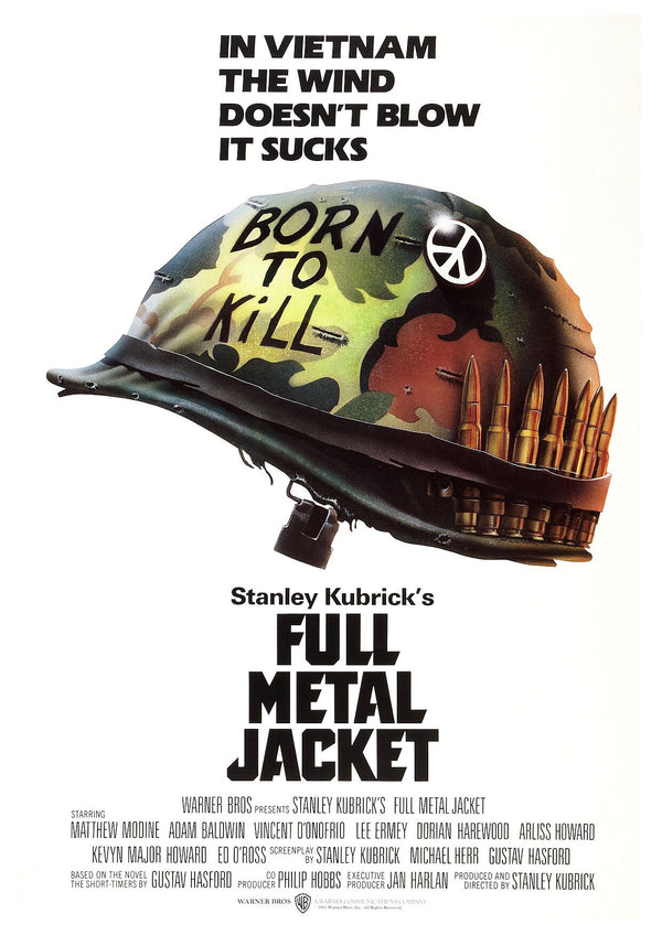 Full Metal Jacket 1987 Movie Poster