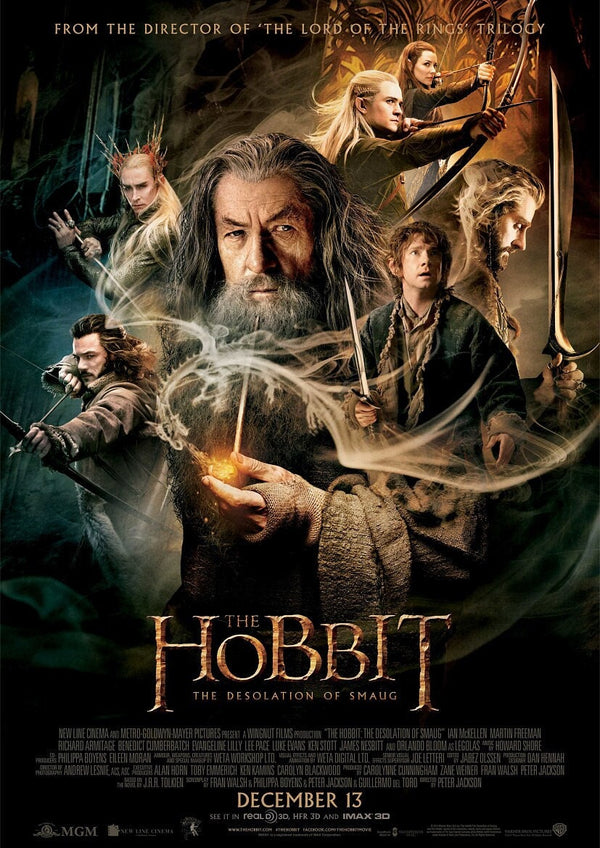 The Hobbit The Desolation Of Smaug 2013 Movie Poster