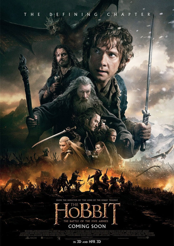 The Hobbit The Battle Of The Five Armies 2014 Movie Poster