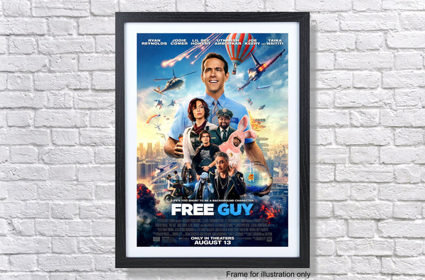 Free Guy 2021 Movie Poster