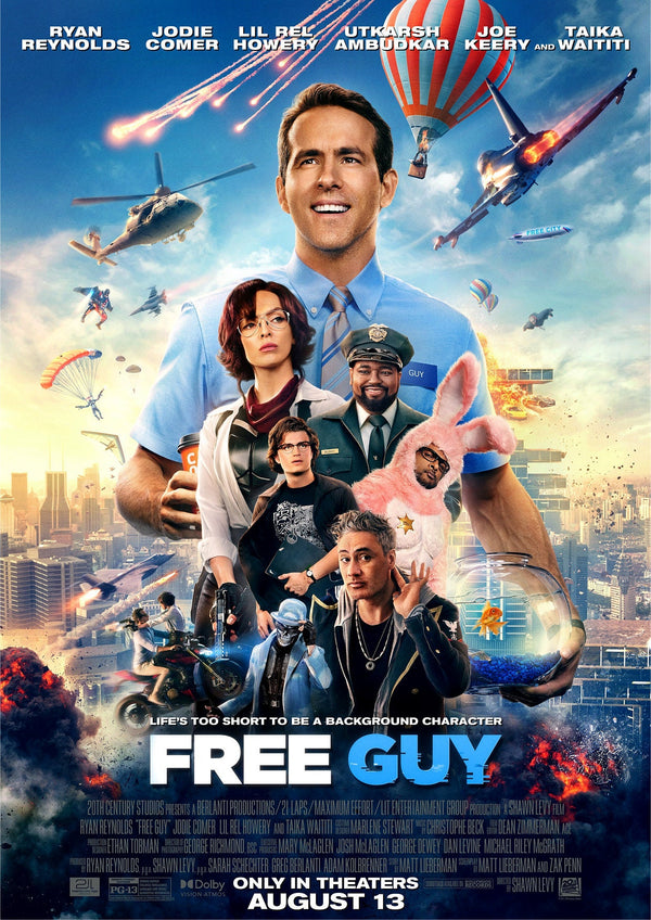 Free Guy 2021 Movie Poster