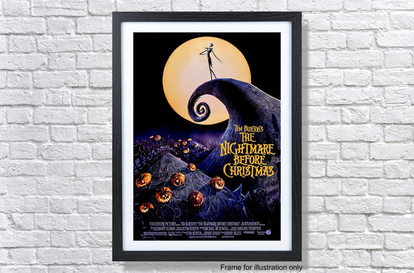 The Nightmare Before Christmas 1993 Movie Poster