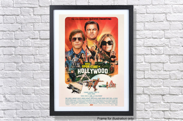 Once Upon A Time In Hollywood 2019 Movie Poster