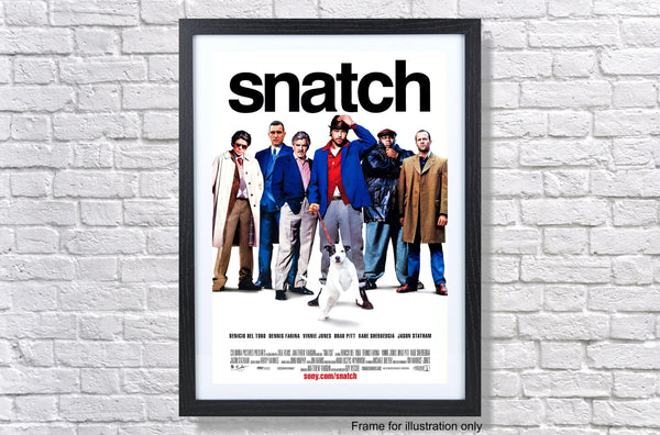 Snatch 2000 Movie Poster Blackheart Prints