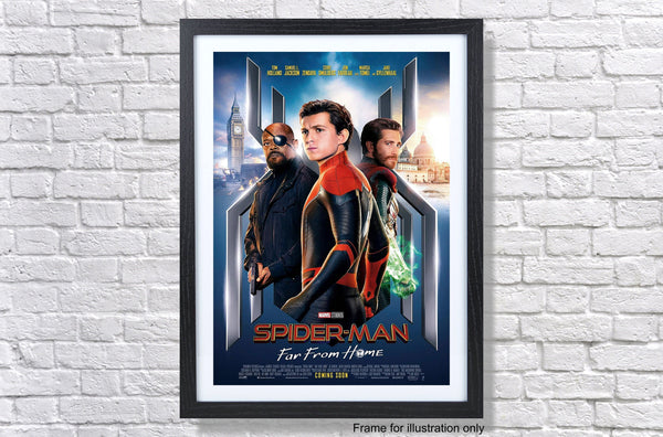 Spiderman Far From Home 2019 Movie Poster