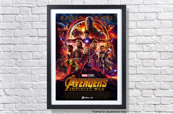 Marvel Avengers Infinity War Movie Poster