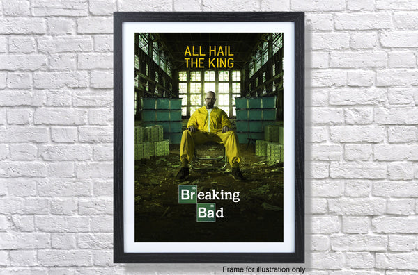 Breaking Bad All Hail The King Series Poster