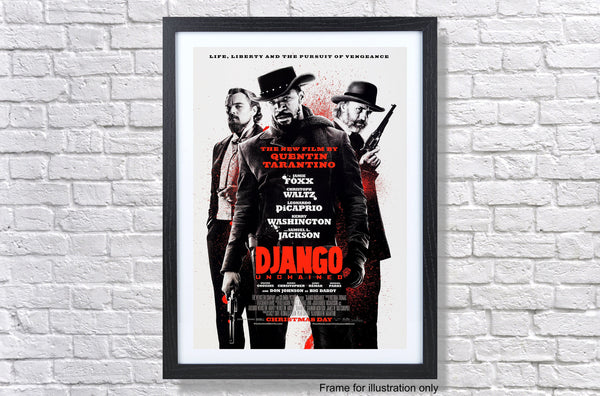 Django Unchained 2012 Movie Poster