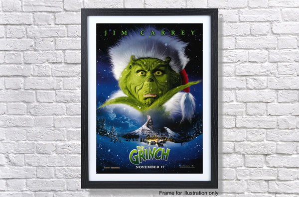 How The Grinch Stole Christmas 2000 Movie Poster