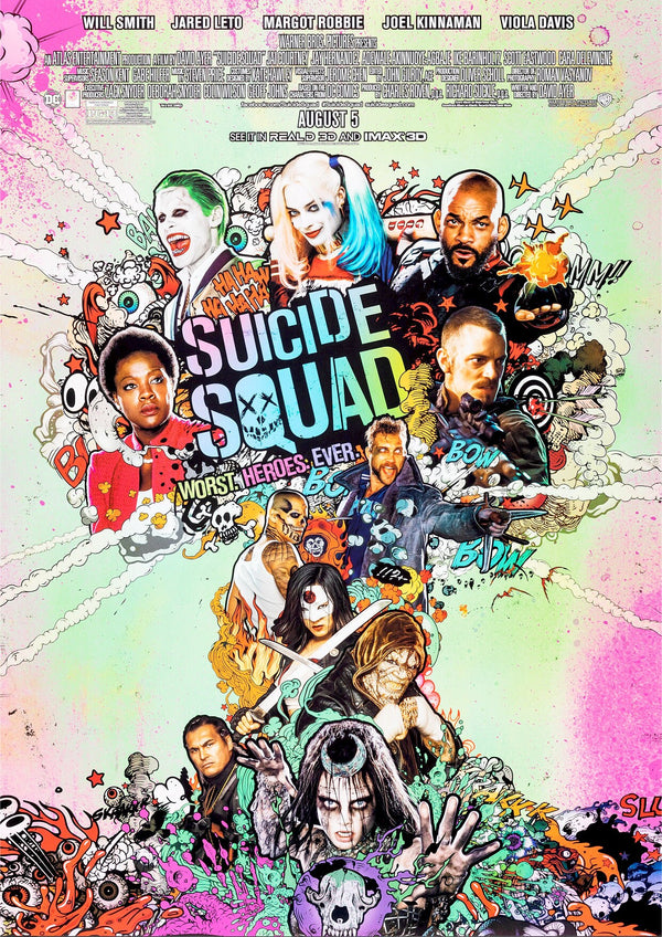 Suicide Squad 2016 Movie Poster