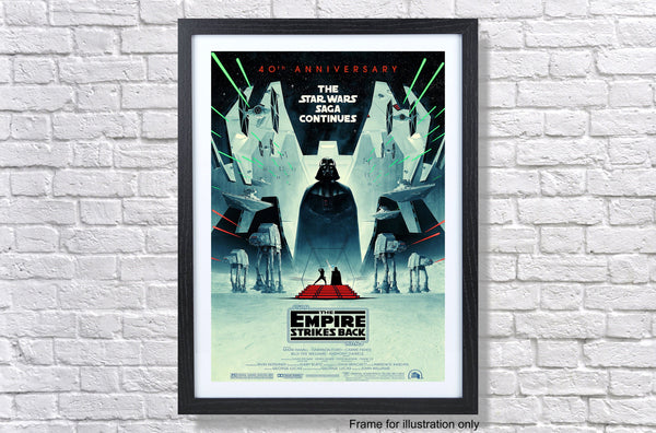 Star Wars The Empire Strikes Back 40th Anniversary 2020 Poster