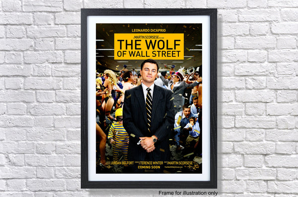 The Wolf Of Wall Street 2013 Movie Poster