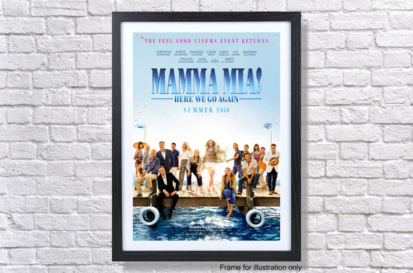 Mamma Mia Here We Go Again Movie Poster