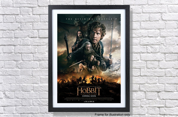 The Hobbit The Battle Of The Five Armies 2014 Movie Poster