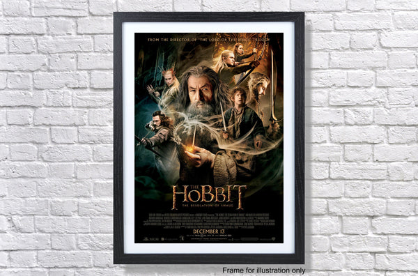 The Hobbit The Desolation Of Smaug 2013 Movie Poster