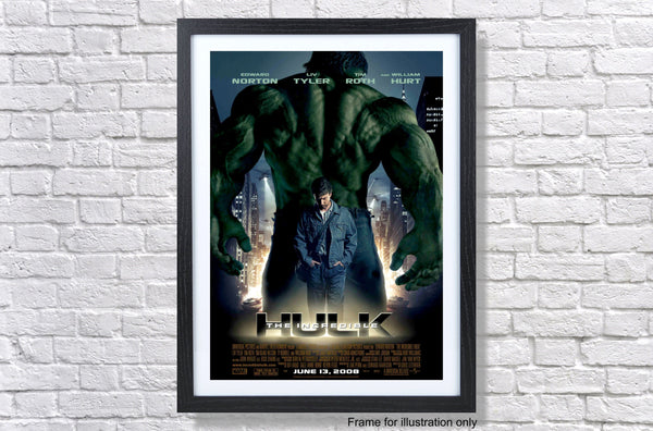 The Incredible Hulk 2008 Movie Poster