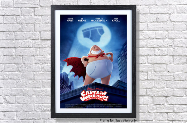 Captain Underpants 2017 Movie Poster