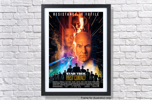 Star Trek First Contact 1996 Movie Poster