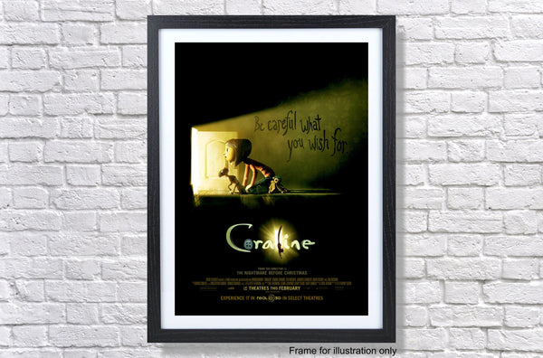 Coraline 2009 Movie Poster