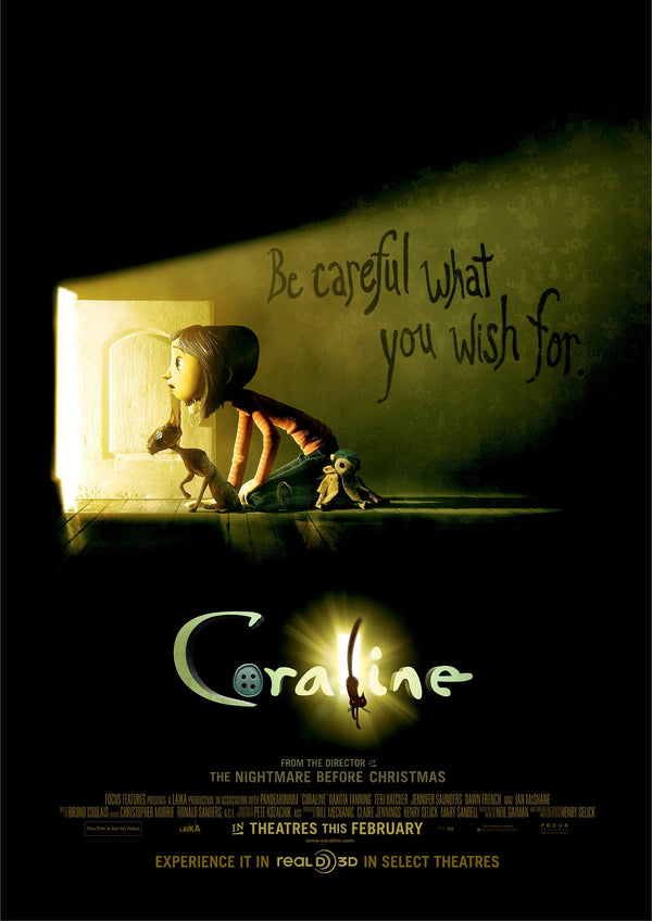 Coraline 2009 Movie Poster