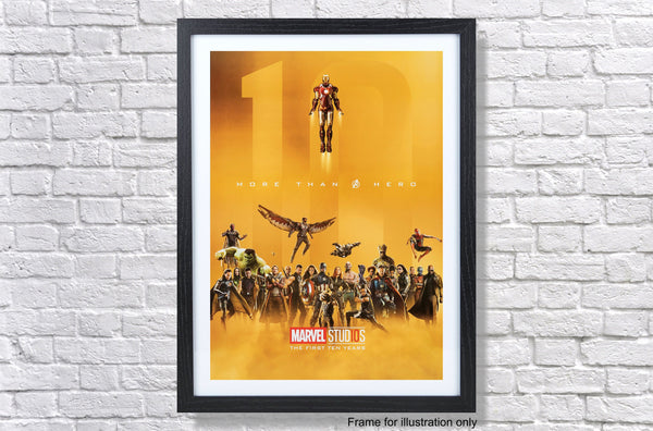 Marvel Studios The First Ten Years Poster