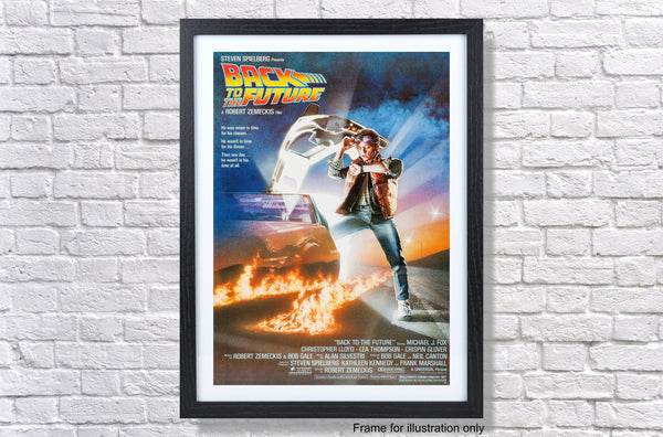 Back To The Future Movie Poster