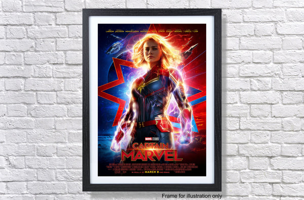 Captain Marvel 2019 Movie Poster