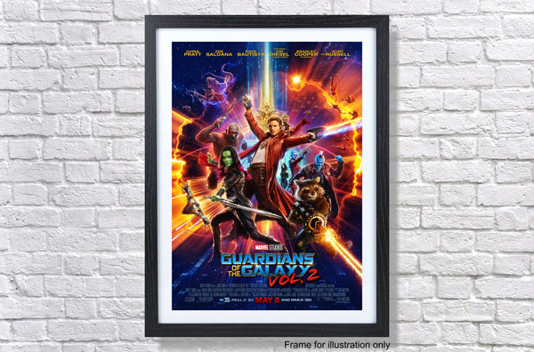 Guardians of the Galaxy Vol 2 2017 Movie Poster