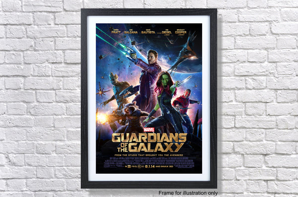 Guardians of the Galaxy 2014 Movie Poster