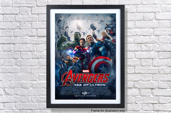 Marvel Avengers Age Of Ultron 2015 Movie Poster