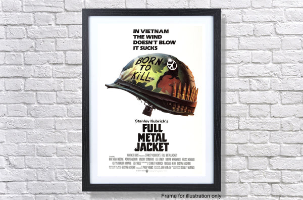 Full Metal Jacket 1987 Movie Poster